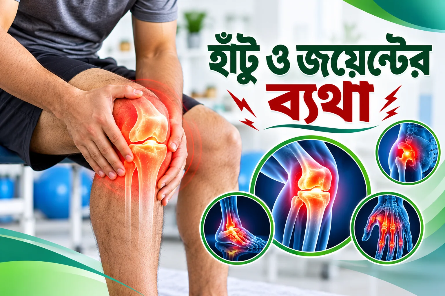 হাঁটু ও জয়েন্টের ব্যথা