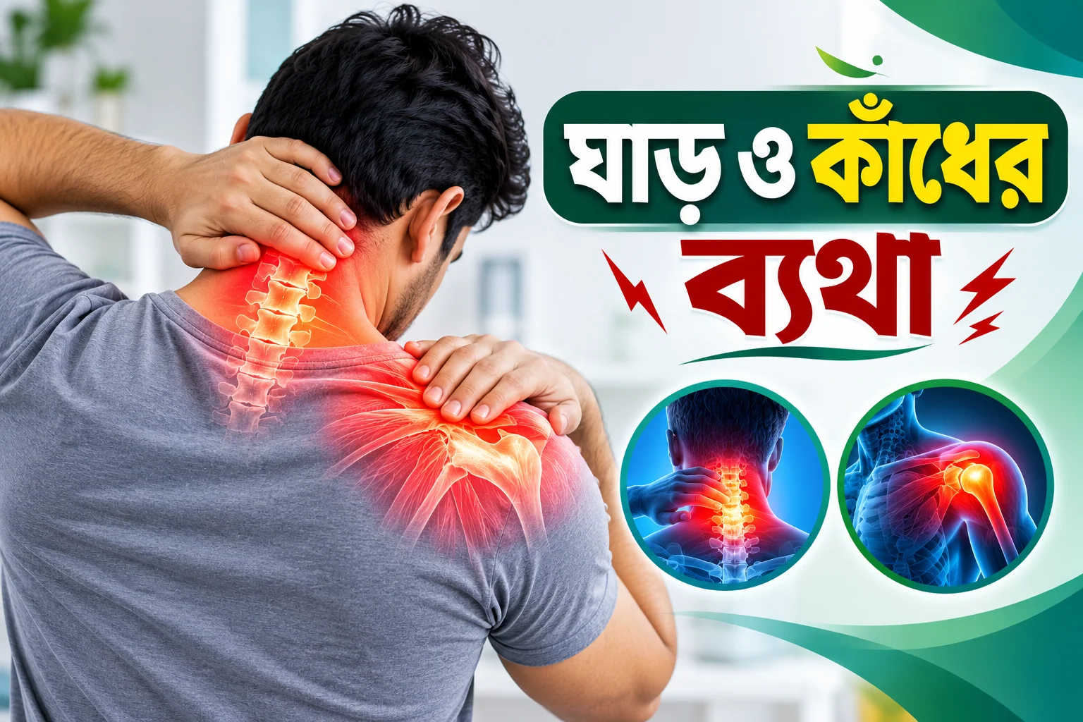 ঘাড় ও কাঁধের ব্যথা