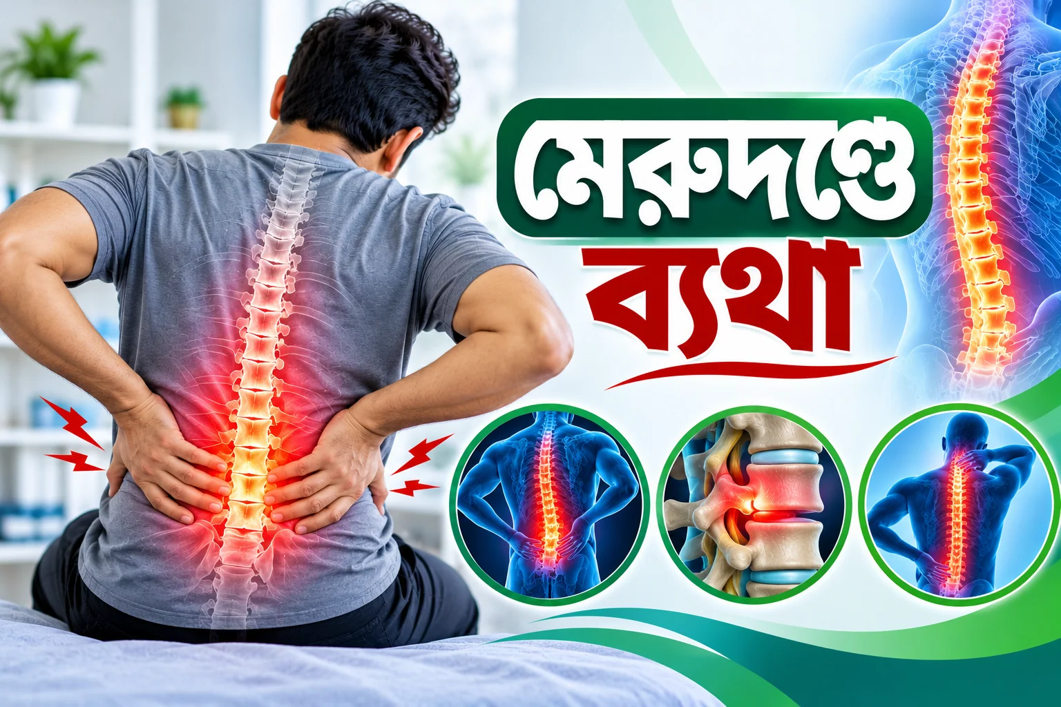 মেরুদণ্ডে ব্যথা